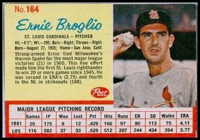 164 Ernie Broglio